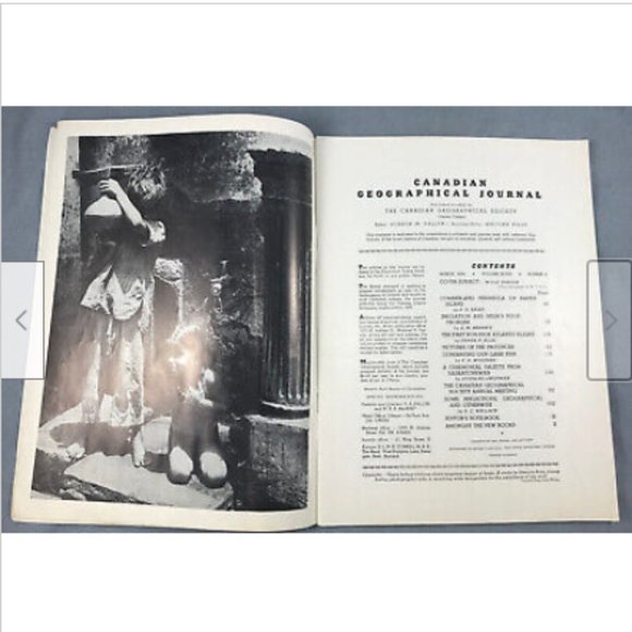 Canadian Geographic Jrnl Magazine Mar 1954 Baffin Island*Alcock & Brown Nonstop+ - Picture 3 of 3